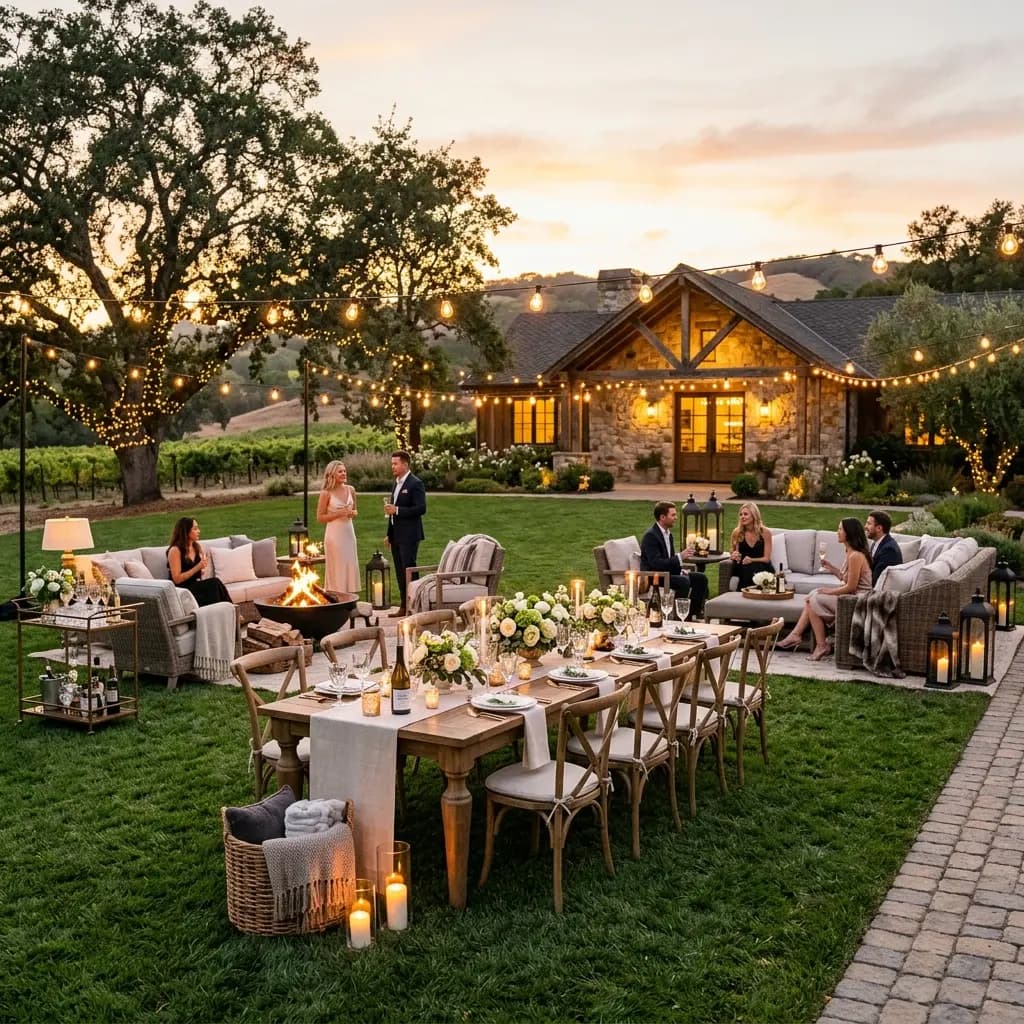 Emerald Estate farmhouse in Noida — luxury lawn venue for corporate events and weddings